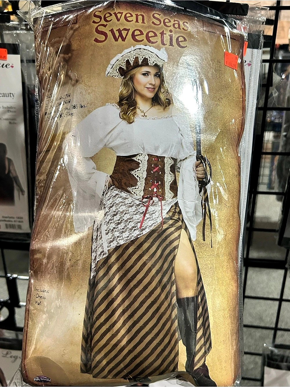 Seven Seas Sweetie costume Pirate Set